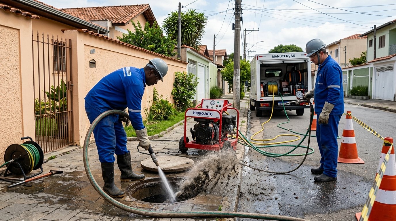 Hidrojateamento Residencial em Porto Alegre‑RS