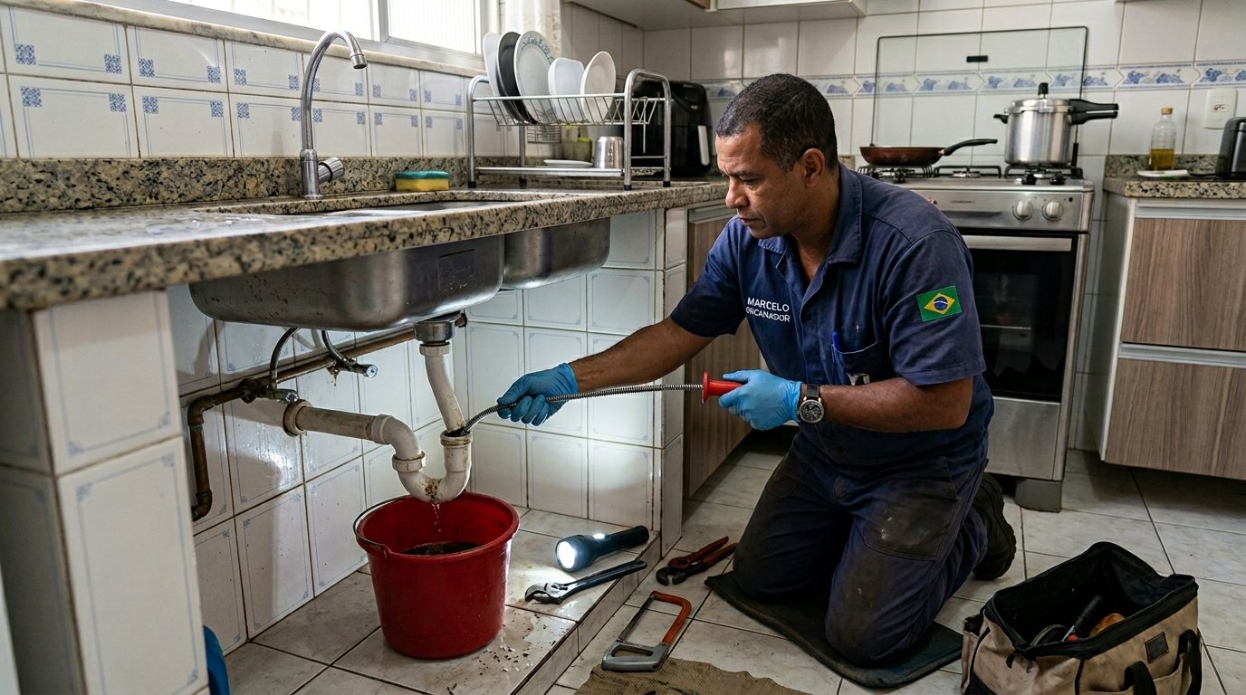 Ligação da Pia da Cozinha em Porto Alegre‑RS